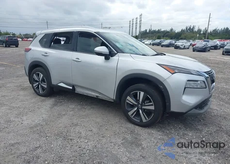 2021 Nissan Rogue Sl Fwd из США, поврежденный, VIN 5N1AT3CAXMC758137